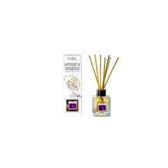   Diffúzor-Calabriai illóolaj rattanpálcával, 100ml, Violetta (Ibolya) – Carpentieri Profumi
