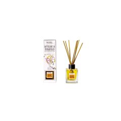   Diffúzor-Calabriai illóolaj rattanpálcával, 100ml, Zagara Fiori d'Arancio (Narancsvirág) – Carpentieri Profumi