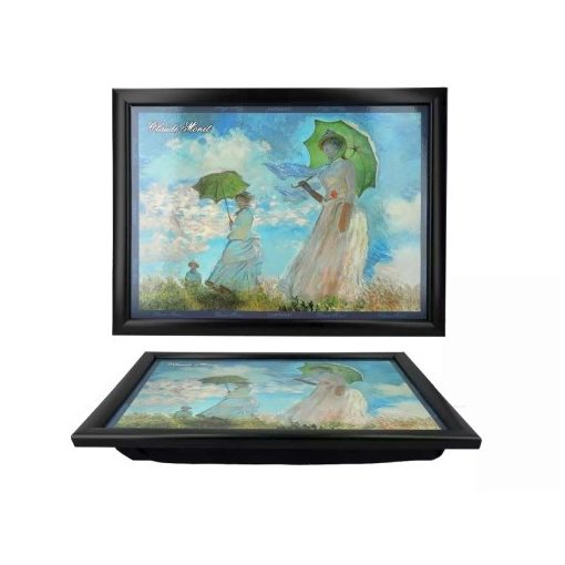 Öltálca 30,5x40,5cm Monet: Hölgy esernyővel