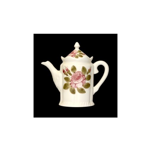Romantik rózsás kanna, kerámia, kézzel festett-1liter – Vanilia Kerámia