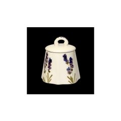   Violin levendulás cukortartó, kerámia, kézzel festett-2,5dl – Vanilia Kerámia