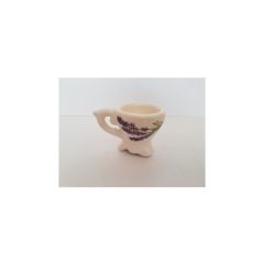   Violin levendulás tojástartó, kerámia, kézzel festett-6cm – Vanilia Kerámia