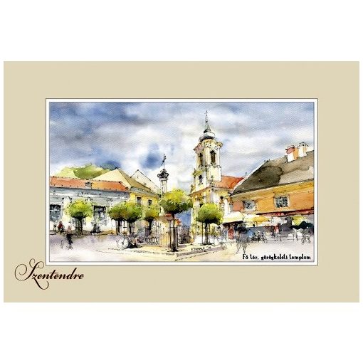 Reprodukció 10x15cm, Szentendre
