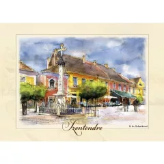 Reprodukció 15x21cm, Szentendre