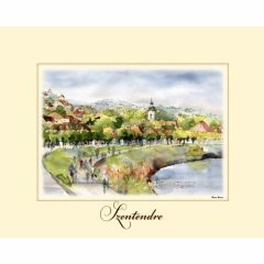 Reprodukció 24x30cm, Szentendre