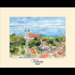 Reprodukció 24x30cm, Tihany